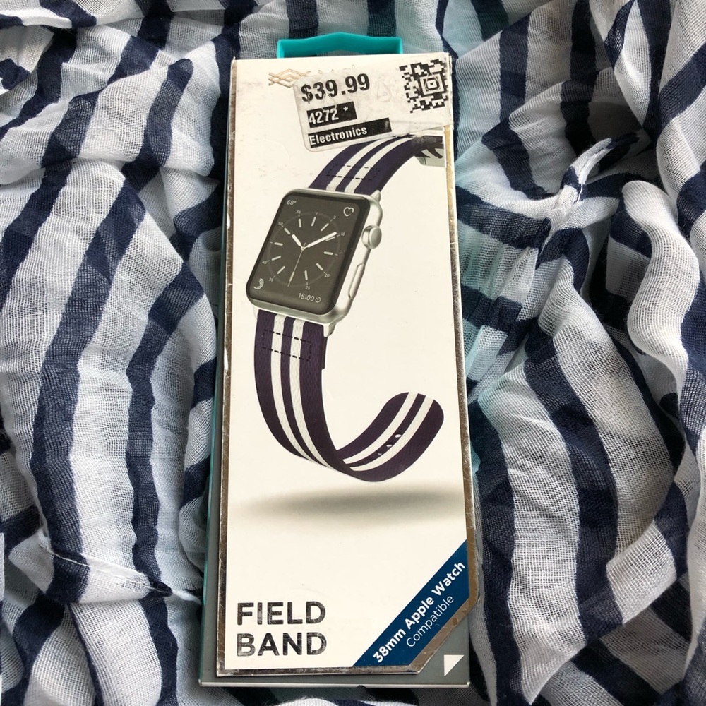 X-doria nylon wristband Apple Watch compatible